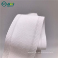 China wholesale hot sell 100% polyester stretch waist band interlining waistband high elastic adhesive dot fuse for Jeans pant